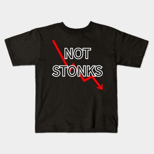 Not Stonks Bear Gang Kids T-Shirt